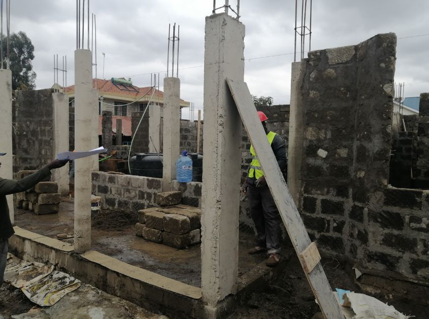 construction in nkoroi rongai